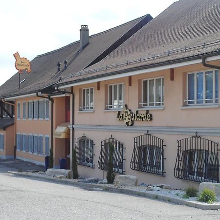Motel - Hotel La Poularde Romont Exterior photo